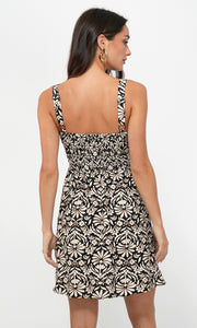 Britt Sweetheart Neck Mini Dress