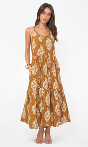 Sofie Braided Strap Midi Dress