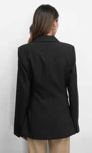 Yellis Pinched Waist Blazer