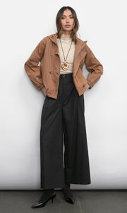 Felix Funnel Neck Hoodie Twill Jacket