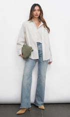 Beatrix Twofer Stripe Oversized Shirt