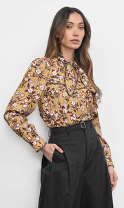 Rowan Tie Neck Blouse
