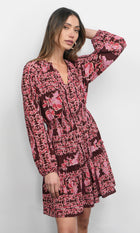 Ringo Long Sleeve Smocked Mini Dress