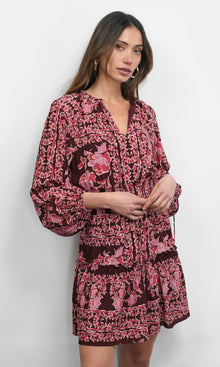 Ringo Long Sleeve Smocked Mini Dress