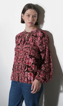 Hendrix Balloon Sleeve Blouse