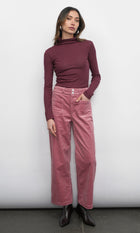 Deena Straight Leg Corduroy Pants