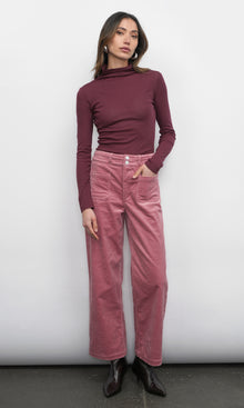 Deena Straight Leg Corduroy Pants