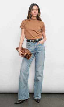 Darcy Ruched Sides Knit Top