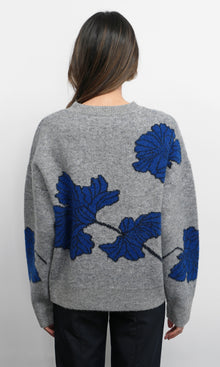 Bennett Intarsia Flower Sweater