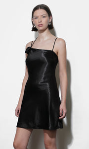 Floris Rosette One Shoulder Mini Dress