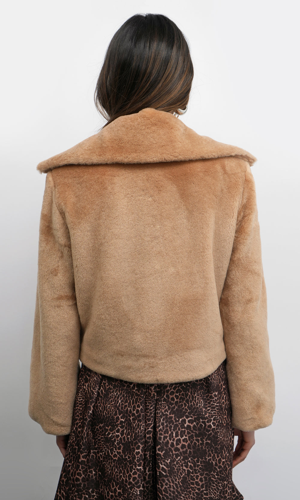 Hailey Faux Fur Coat | Greylin Collection