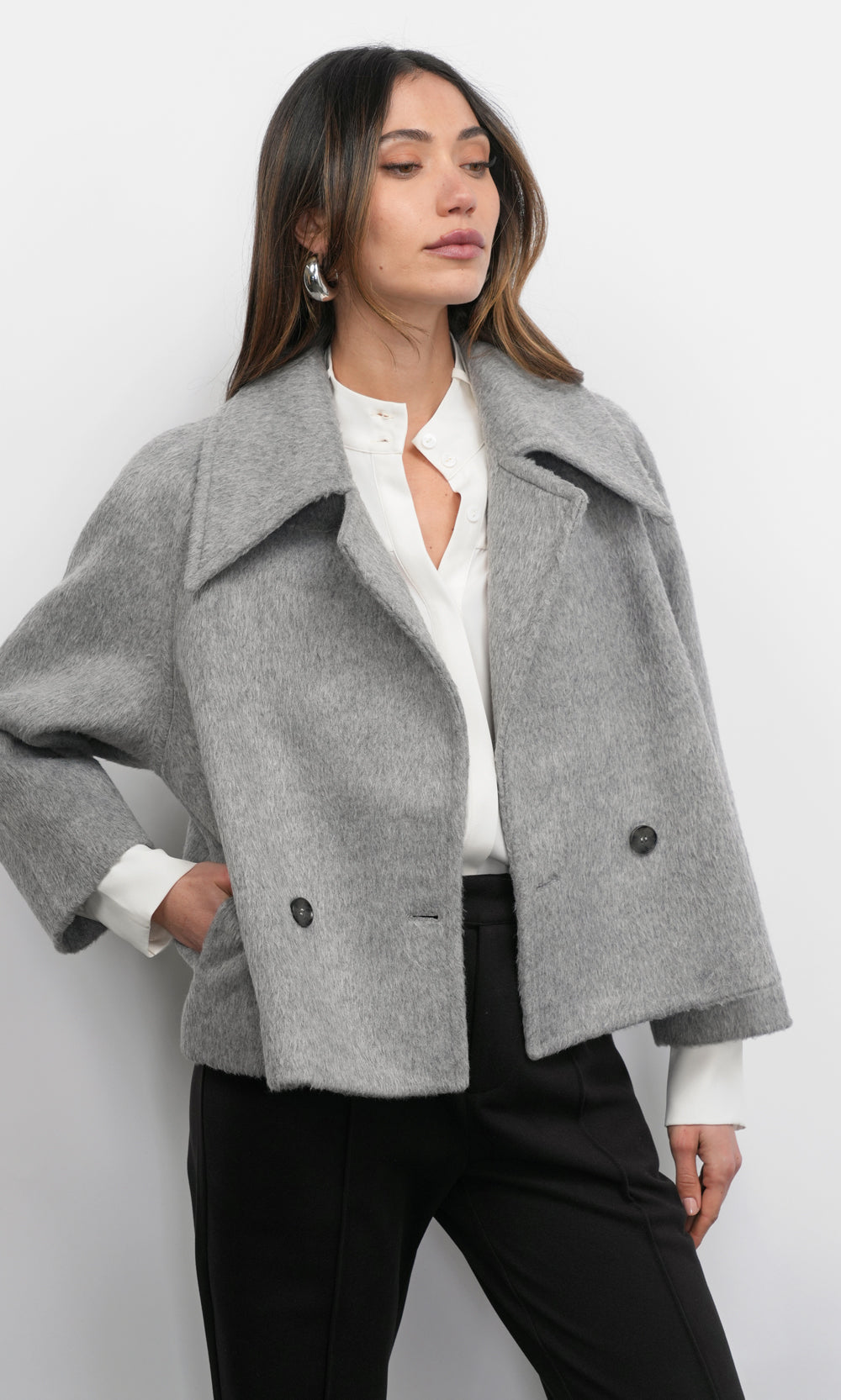 Iva Short Coat | Greylin Collection