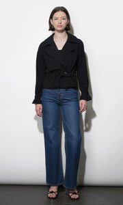 Jenas Tie Waist Short Trench