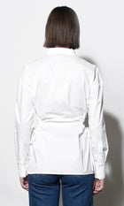 Naira Side Open Drawstring Shirt