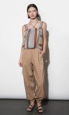 Kai Pleated Strap Tank