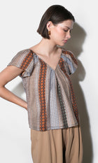 Illiana Short Sleeve Top