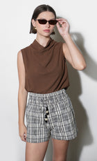 Quinn High Cowl Neck Top