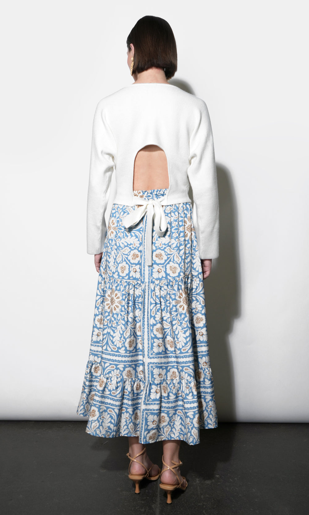 Valerie Open Back Sweater