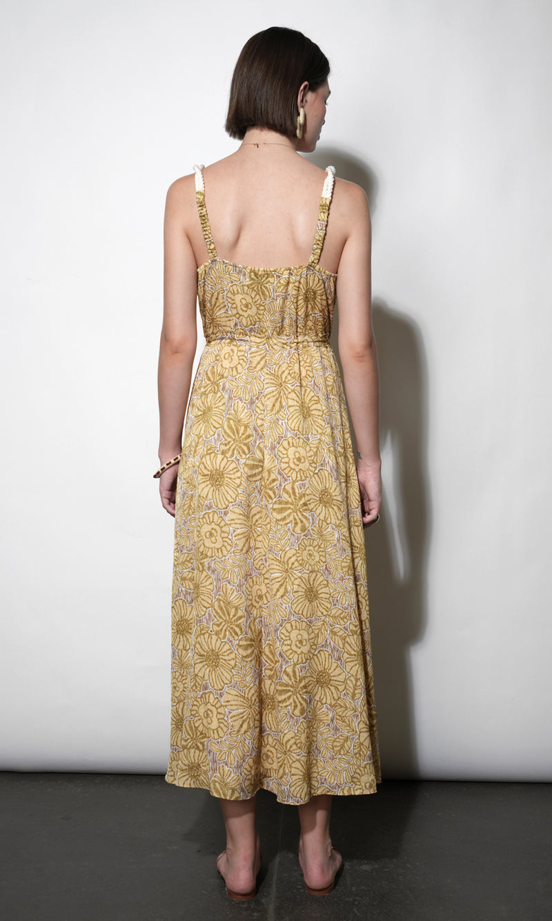 Aria Knotted Rope Strap Maxi Dress