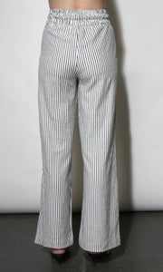 Isla Wide Leg Knit Pull Up Pants
