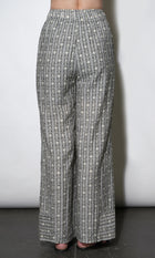Naomi Stripe Pattern Drawstring Pants