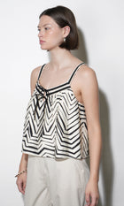 Harper Crochet Detail Sleeveless Top