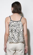 Harper Crochet Detail Sleeveless Top