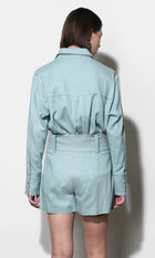 Emily Oversized Linen Blend Shirt