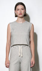 Daphne Sleeveless Knit Shell Top