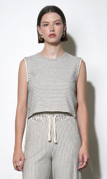 Daphne Sleeveless Knit Shell Top