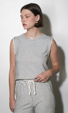 Daphne Sleeveless Knit Shell Top