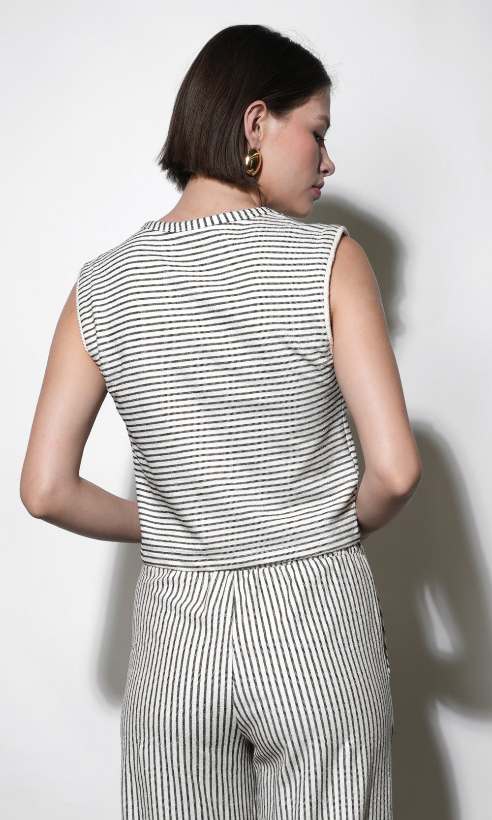 Daphne Sleeveless Knit Shell Top