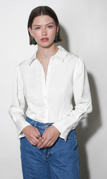 Ailani Textured Slim Blouse