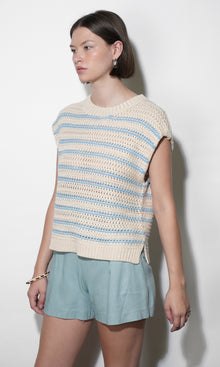 Solana Boxy Sweater Top