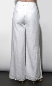 Savannah Wide Leg Linen Pants