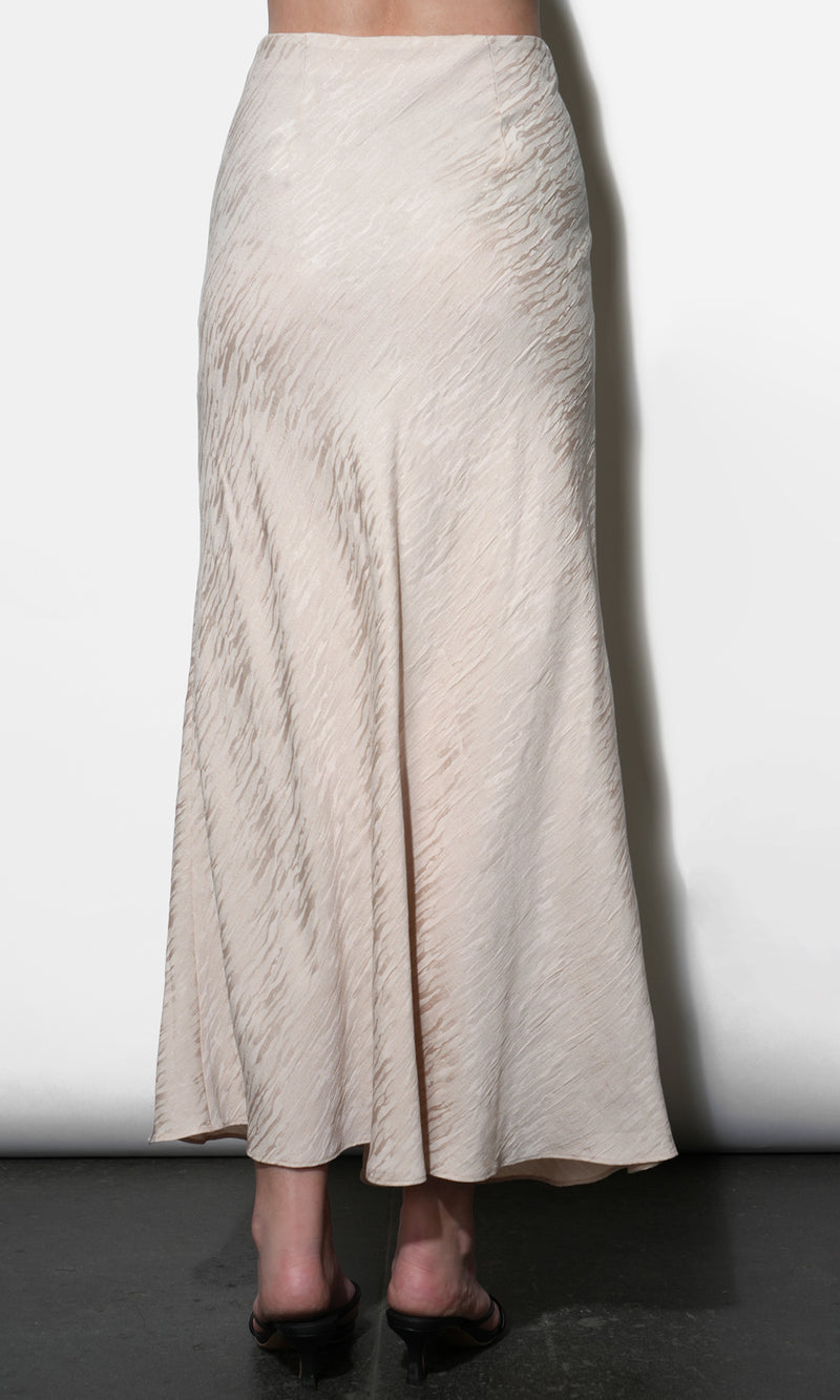 Josephine Textured Maxi Slip Skirt