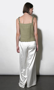 Cora Easy Satin Wide Leg Pants