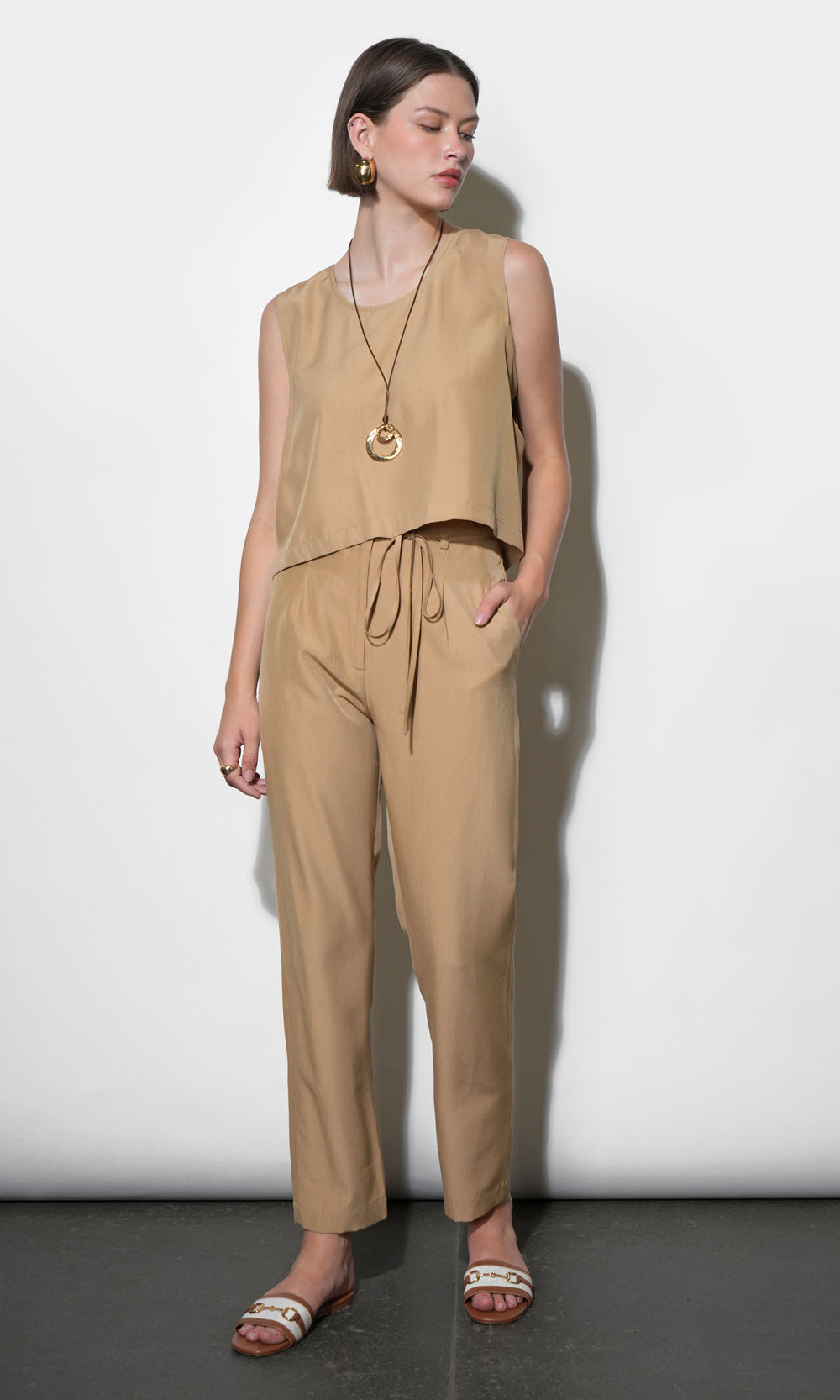 Alice Tie Belt Pants