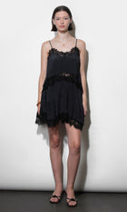 Natalie Hanky Lace Hem Skirt