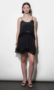 Natalie Hanky Lace Hem Skirt