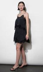 Natalie Hanky Lace Hem Skirt