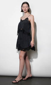 Natalie Hanky Lace Hem Skirt