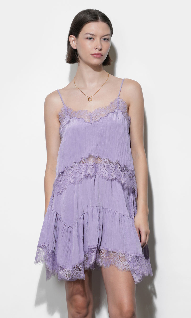 Natalie Hanky Lace Hem Skirt
