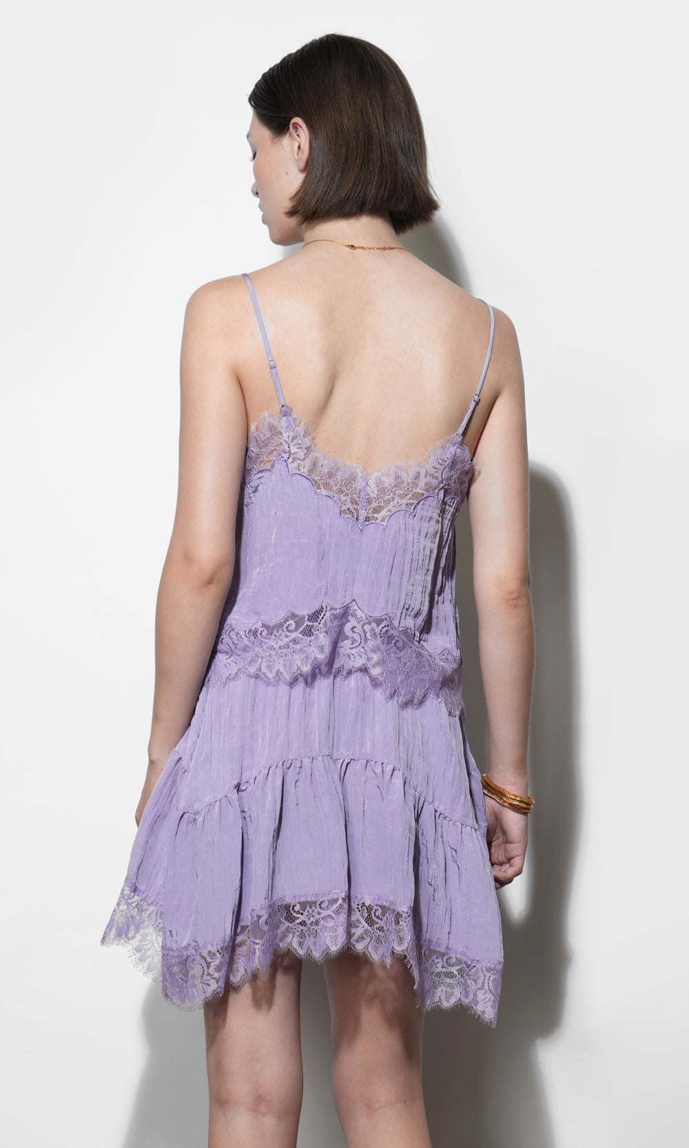 Natalie Hanky Lace Hem Skirt