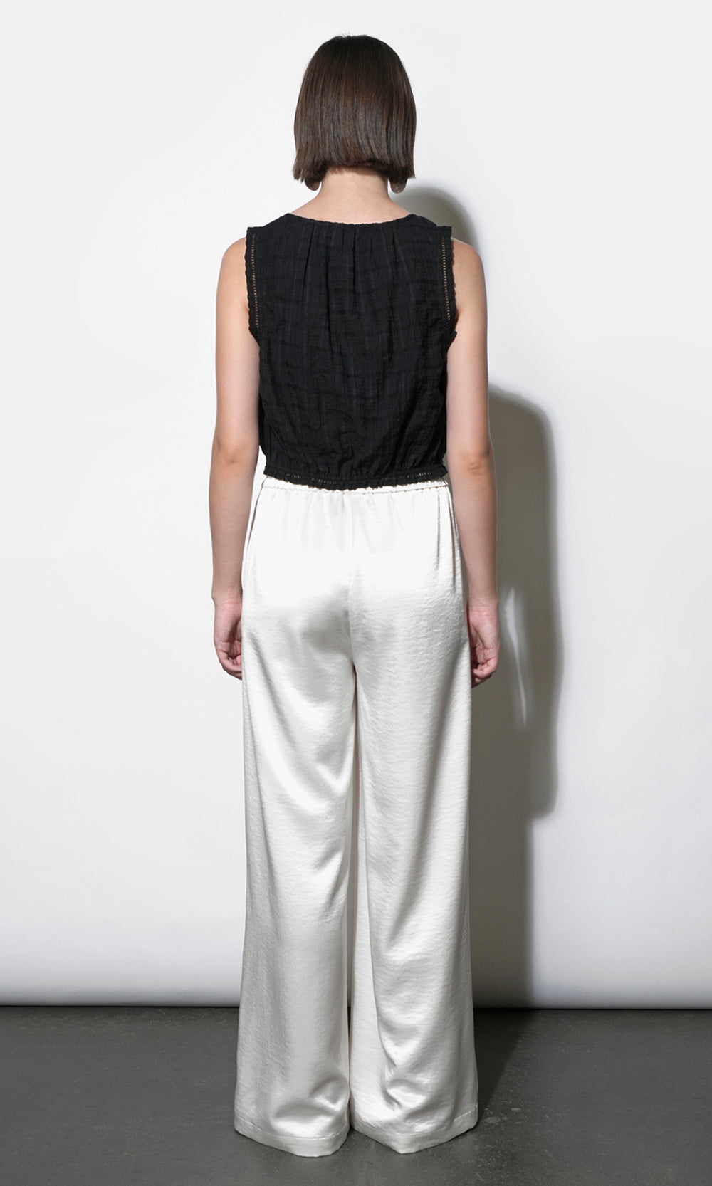 Cora Easy Satin Wide Leg Pants