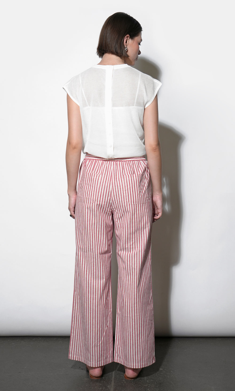 Natalia Sheer Bubble Sweater Top