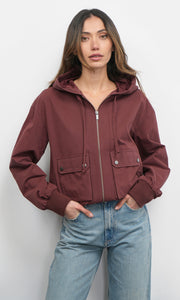 Grant Twill Hooded Jacket G258J1810