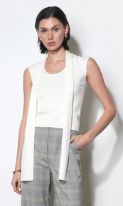 Hannah Scarf Knit Top G2512WT6159