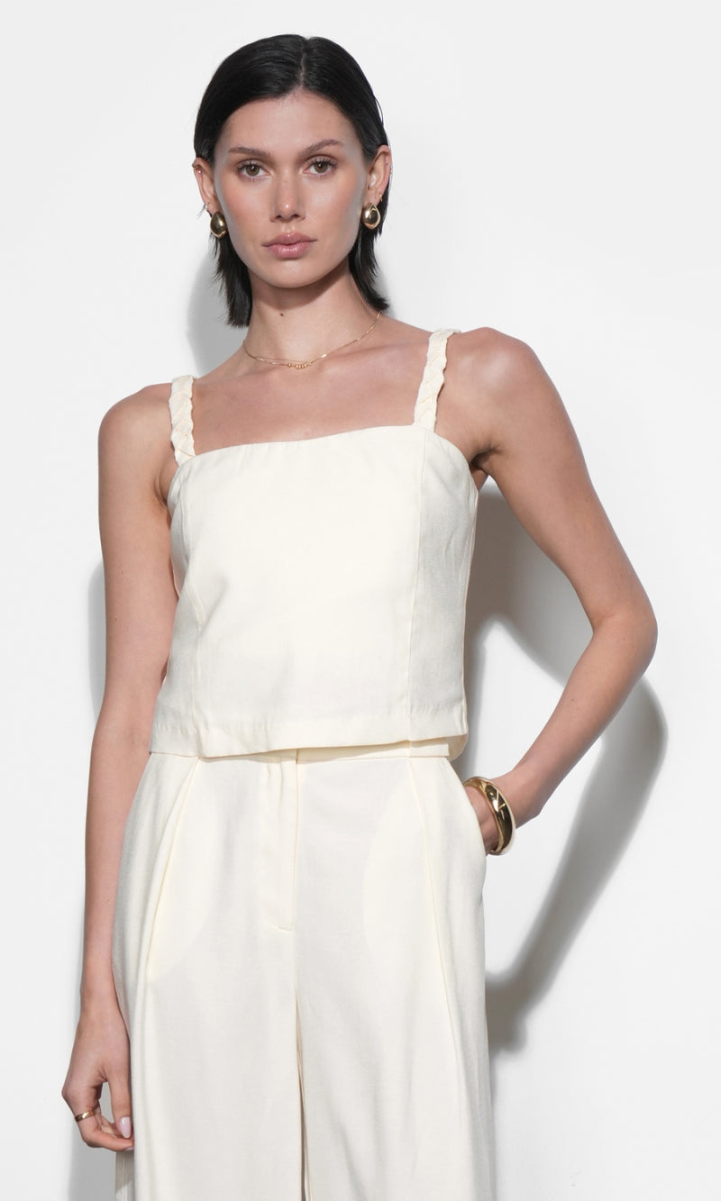 Jane Braided Strap Detail Top G265T7432