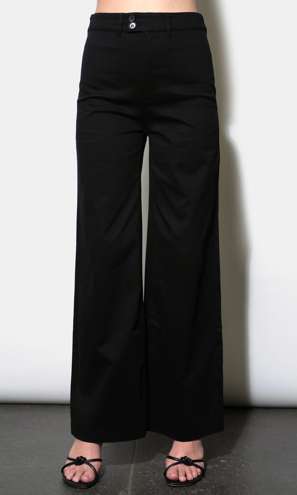 Jennsen Cotton Canvas Wide Leg Pants G255P6444